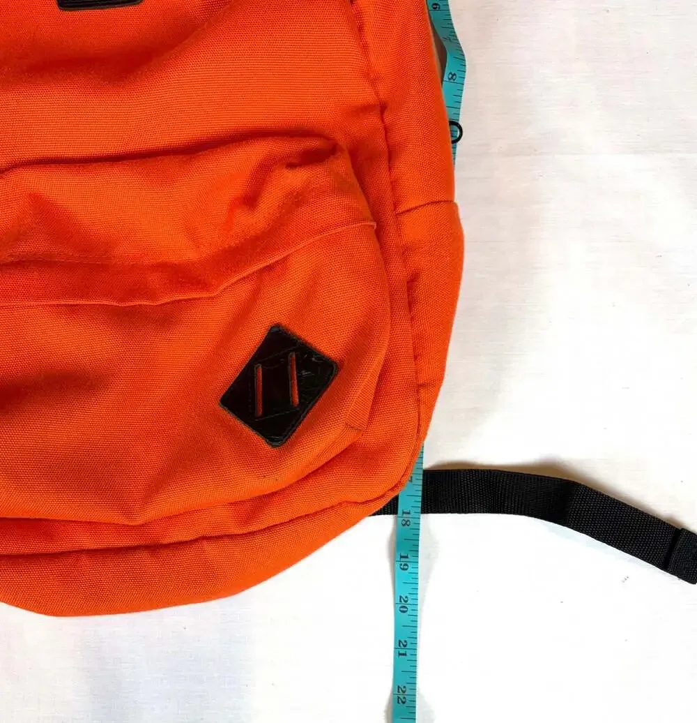 Vans Old Skool Orange Canvas Backpack School Bag
